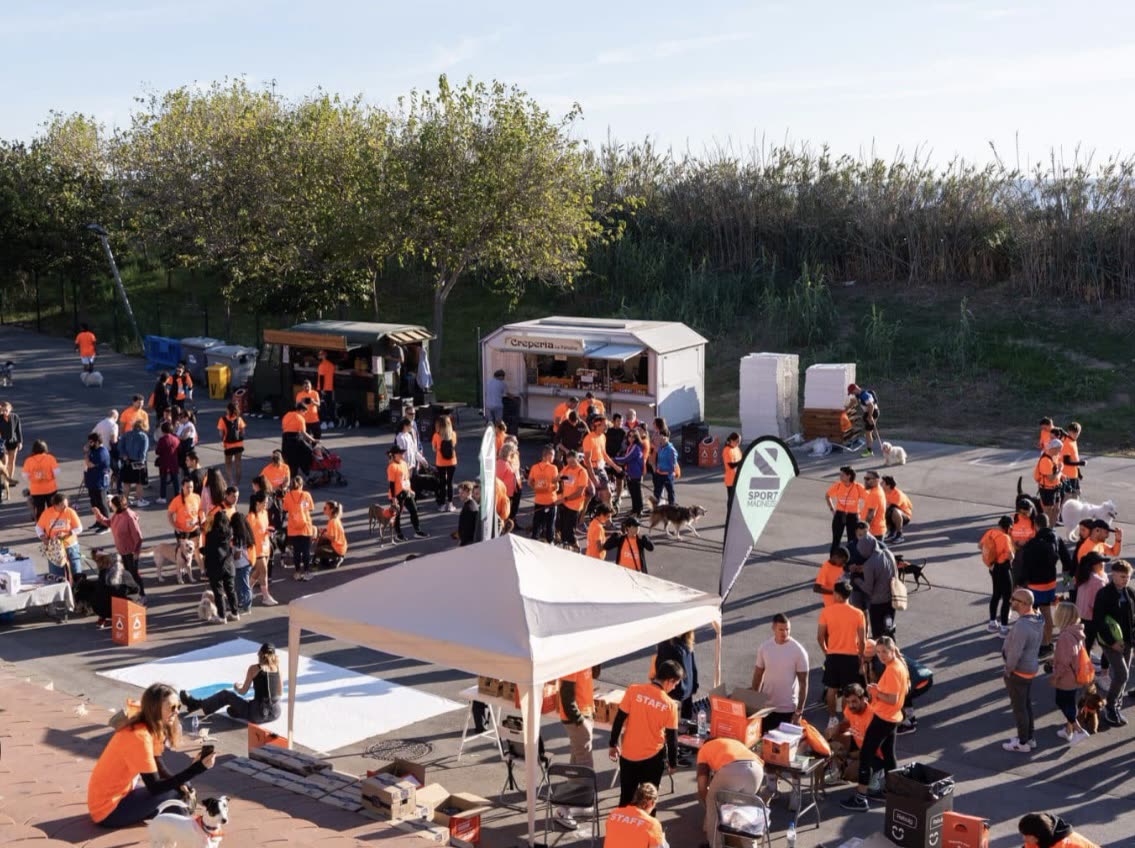 Evento masivo outdoor con foodtrucks